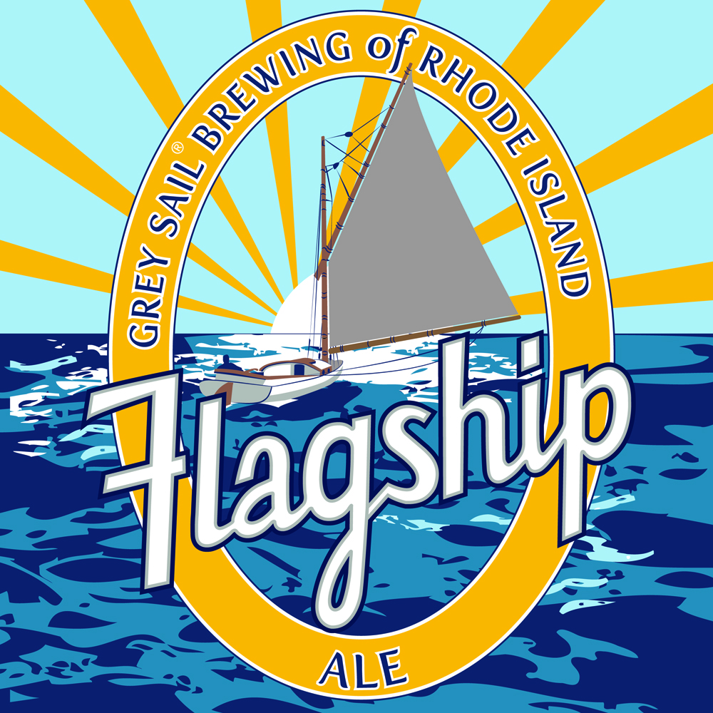 Grey Sail Brewing Flagship Ale Cans